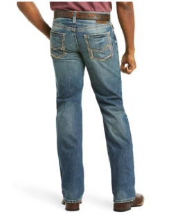 Ariat Men's M5 Low Rise Straight Leg Jeans -Ariat || Wrangler || Carhartt Shop 010C80 GR P2