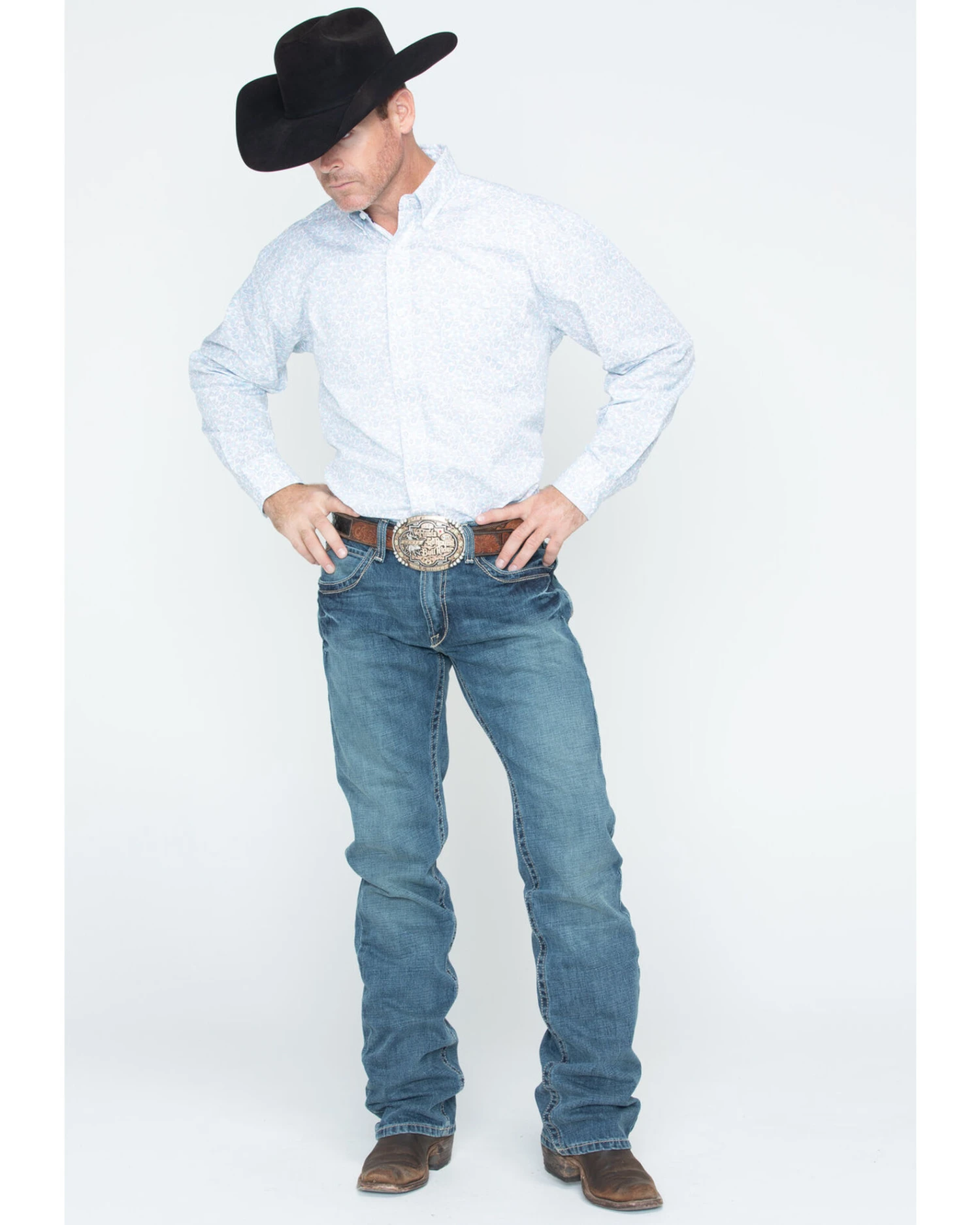 Ariat Men's M5 Gulch Straight Leg Jeans 8 Ariat Men's M5 Gulch Straight Leg Jeans - Image 6