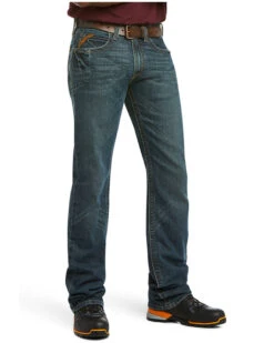 Ariat Men's Rebar M5 Slim Straight Leg Jeans -Ariat || Wrangler || Carhartt Shop 010J18 N9 P3