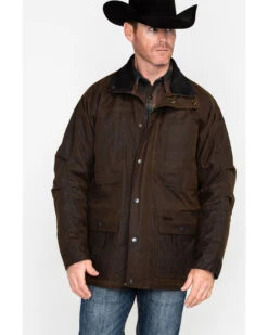 Outback Trading Men's Oilskin Deer Hunter Jacket