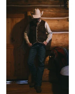 Scully Boar Suede Leather Vest