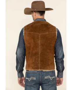 Scully Boar Suede Leather Vest -Ariat || Wrangler || Carhartt Shop 082863 41 P6