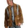 Liberty Wear Eagle Bead Fringed Suede Leather Jacket 2 Liberty Wear Eagle Bead Fringed Suede Leather Jacket -Ariat || Wrangler || Carhartt Shop 082883 35 P1