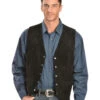 Scully Men's Lambskin Calf Suede Snap Front Vest 2 Scully Men's Lambskin Calf Suede Snap Front Vest -Ariat || Wrangler || Carhartt Shop 082B08 89 P1