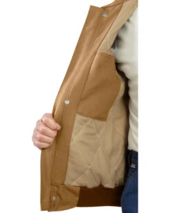 Carhartt Men's FR Duck Bomber Jacket - Big & Tall -Ariat || Wrangler || Carhartt Shop 086N32 JH D3