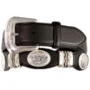 Tony Lama Scalloped Leather Belt -Ariat || Wrangler || Carhartt Shop 120947 89 P1