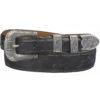 Lucchese Men's Black Full Quill Ostrich Leather Belt -Ariat || Wrangler || Carhartt Shop 120V94 89 P1