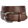 Justin Men's Classics Oiled Brown Western Belt