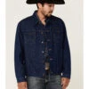 Wrangler Men's Unlined Denim Western Jacket - Tall 