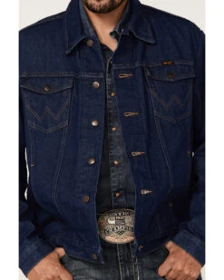 Wrangler Men's Unlined Denim Western Jacket - Tall 8 Wrangler Men's Unlined Denim Western Jacket - Tall -Ariat || Wrangler || Carhartt Shop 2000177356 402 P3
