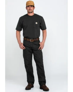 Carhartt Men's Peat Rugged Flex Rigby Dungaree Work Pants -Ariat || Wrangler || Carhartt Shop 2000213666 342 P6
