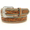 Ariat Men's Floral Shield Western Belt -Ariat || Wrangler || Carhartt Shop 2000227655 280 P1
