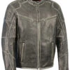 Milwaukee Leather Men's Vintage Distressed Triple Vented Jacket -Ariat || Wrangler || Carhartt Shop 2000235986 020 P1