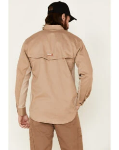 Ariat Men's FR Solid Vent Long Sleeve Work Shirt  -Ariat || Wrangler || Carhartt Shop 2000269255 250 P4