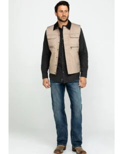 Cody James Men's Tan Ranchero Timberwolf Canvas Vest 15 Cody James Men's Tan Ranchero Timberwolf Canvas Vest -Ariat || Wrangler || Carhartt Shop 2000282528 280 P7