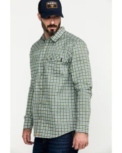 Cody James Men's FR Woven Plaid Print Long Sleeve Button Down Work Shirt 10 Cody James Men's FR Woven Plaid Print Long Sleeve Button Down Work Shirt -Ariat || Wrangler || Carhartt Shop 2000284553 300 P3