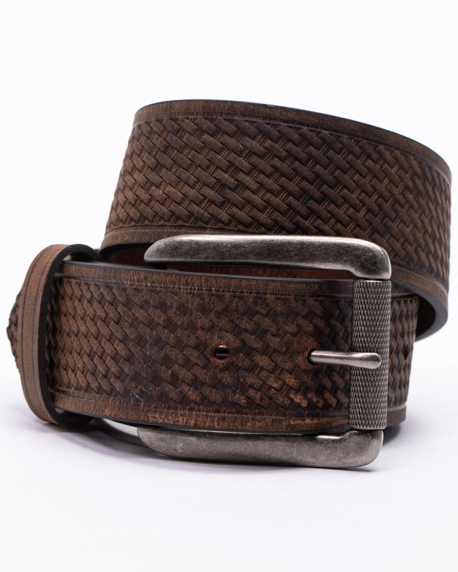 Hawx® Men's Roller Buckle Basket-Weave Belt 3 Hawx® Men's Roller Buckle Basket-Weave Belt