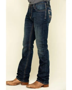 Cinch Men's Ian Rigid Dark Slim Bootcut Jeans  -Ariat || Wrangler || Carhartt Shop 2000309167 402 P3