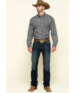 Cinch Men's Ian Rigid Dark Slim Bootcut Jeans  -Ariat || Wrangler || Carhartt Shop 2000309167 402 P6