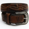 Cody James Men's Orange Stitched Belt -Ariat || Wrangler || Carhartt Shop 2000312504 200 P1