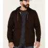 Moonshine Spirit Men's Brown Koa Wood Zip-Front Hooded Jacket -Ariat || Wrangler || Carhartt Shop 2000342815 200 P1