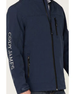 Cody James Core Men's Steamboat Logo Zip-Front Softshell Jacket  -Ariat || Wrangler || Carhartt Shop 2000343274 410 P3