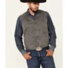 Outback Trading Co. Men's Iron Gray Sebastian Snap-Front Vest 