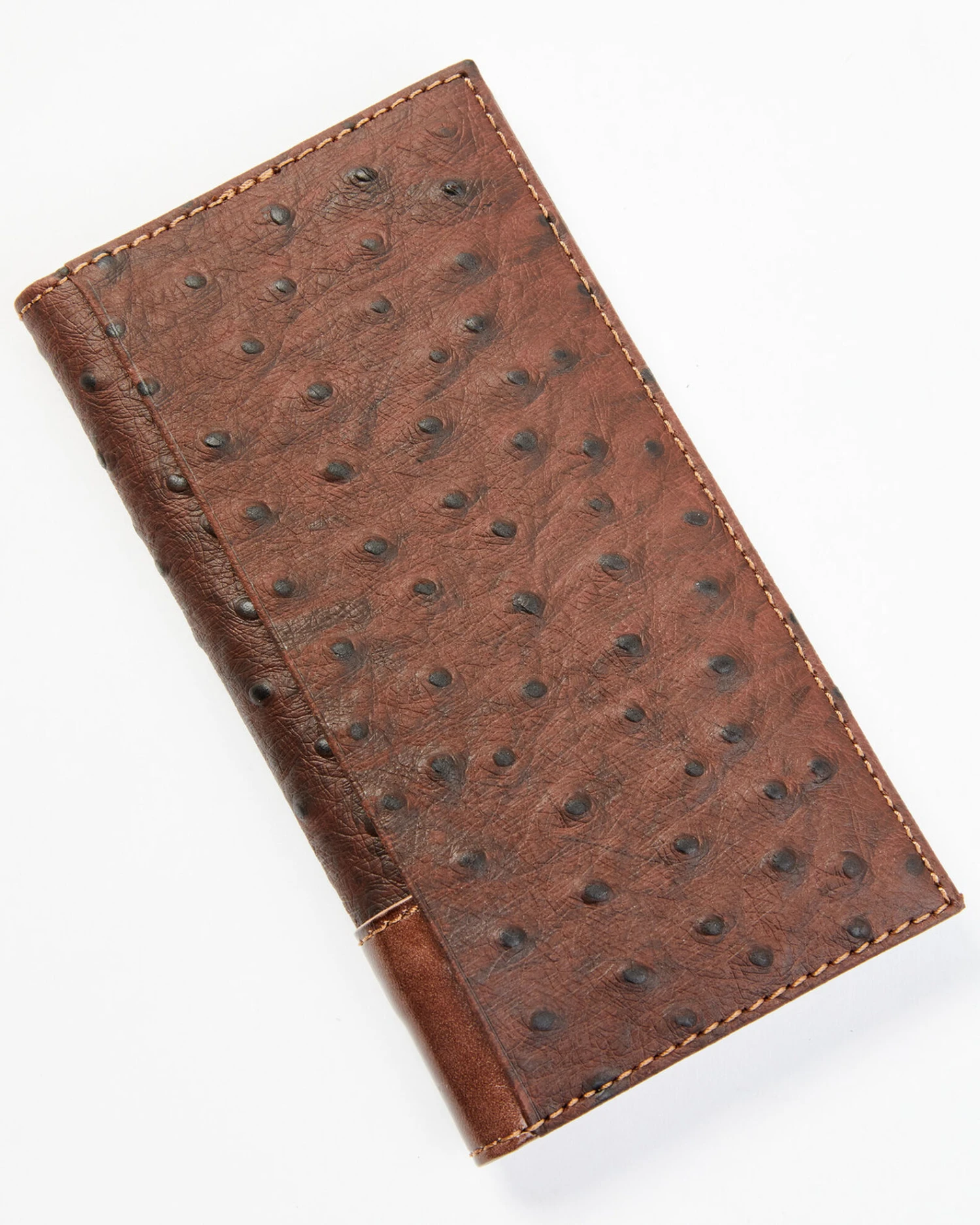 Cody James Men's Bifold Ostrich Print Embossed Rodeo Wallet 5 Cody James Men's Bifold Ostrich Print Embossed Rodeo Wallet - Image 3