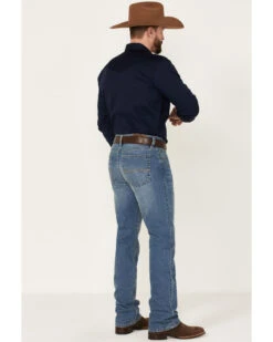 Cody James Men's Roughstock Medium Wash Rigid Slim Straight Jeans  -Ariat || Wrangler || Carhartt Shop 2000351838 400 P4