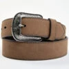 Cody James Men's Brown Casual Billet Leather Belt