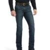 Ariat Men's Rebar M7 McCoy Dark Wash Durastretch Slim Straight Work Jeans  -Ariat || Wrangler || Carhartt Shop 2000356578 400 P1