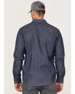 Cody James Men's FR Denim Mount Vernon Long Sleeve Snap Work Shirt 9 Cody James Men's FR Denim Mount Vernon Long Sleeve Snap Work Shirt -Ariat || Wrangler || Carhartt Shop 2000357966 402 P4