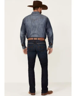 Kimes Ranch Men's Roger Dark Wash Stretch Slim Bootcut Jeans  -Ariat || Wrangler || Carhartt Shop 2000358676 400 P3