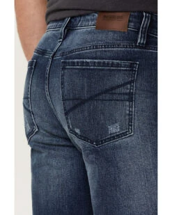 Brothers & Sons Men's Wilderness Distressed Stretch Regular Straight Jeans   -Ariat || Wrangler || Carhartt Shop 2000359573 415 P4