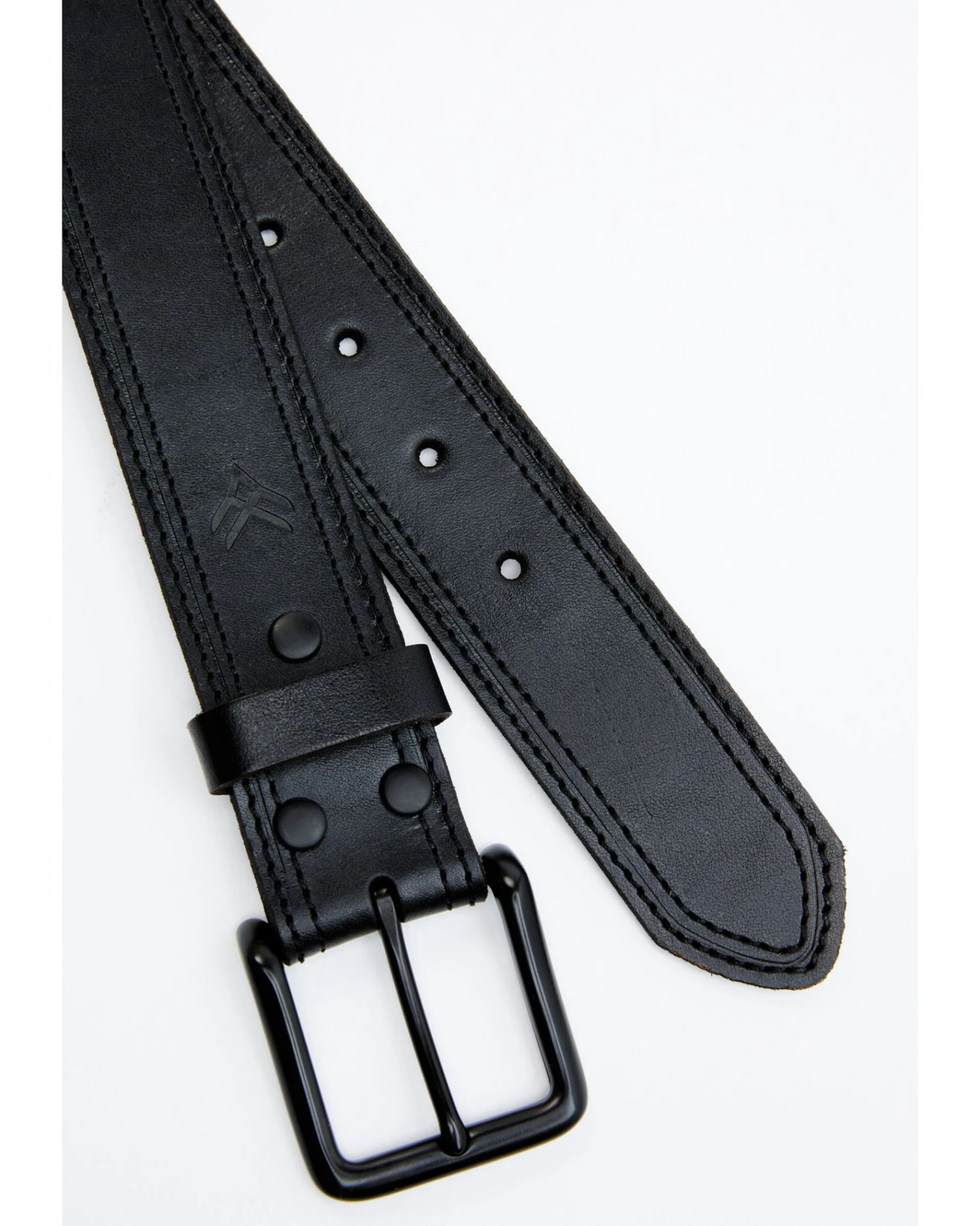 Hawx Men's Smooth Leather Belt 4 Hawx Men's Smooth Leather Belt - Image 2