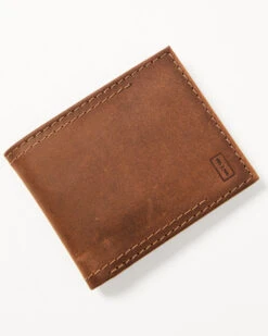 Brothers & Sons Men's Leather Bifold Wallet