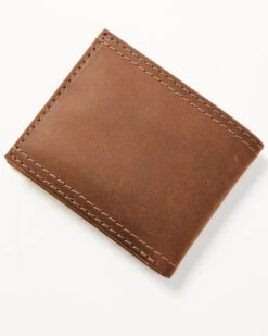 Brothers & Sons Men's Leather Bifold Wallet -Ariat || Wrangler || Carhartt Shop 2000364486 230 P3