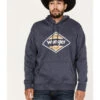 Wrangler Men's Southwestern Logo Graphic Hooded Sweatshirt 2 Wrangler Men's Southwestern Logo Graphic Hooded Sweatshirt -Ariat || Wrangler || Carhartt Shop 2000366029 410 P1