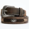 Cody James Men's Brown Southwestern Concho Belt With Lace Detail 1 Cody James Men's Brown Southwestern Concho Belt With Lace Detail -Ariat || Wrangler || Carhartt Shop 2000366773 200 P1