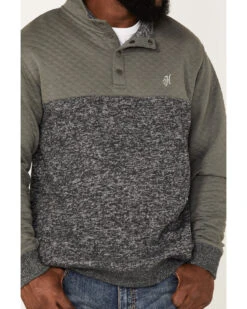 Hooey Men's Stevie 1/4 Snap Pullover -Ariat || Wrangler || Carhartt Shop 2000370559 022 P3