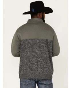 Hooey Men's Stevie 1/4 Snap Pullover -Ariat || Wrangler || Carhartt Shop 2000370559 022 P4