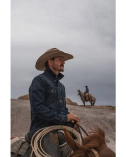 Cody James Men's Coasting Medium Wash Unlined Denim Jacket 