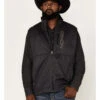 Cinch Men's Solid Windproof Zip-Front Softshell Vest  -Ariat || Wrangler || Carhartt Shop 2000375212 001 P1