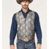 Cody James Men's Regal Paisley Print Vest -Ariat || Wrangler || Carhartt Shop 2000375534 040 P1