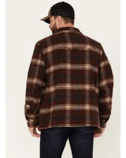 Powder River Outfitters Men's Plaid Print Full-Zip Wool Jacket 9 Powder River Outfitters Men's Plaid Print Full-Zip Wool Jacket -Ariat || Wrangler || Carhartt Shop 2000376138 640 P4