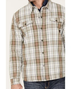 Justin Men's Plaid Print Jackson Shirt Jacket -Ariat || Wrangler || Carhartt Shop 2000377204 251 P3