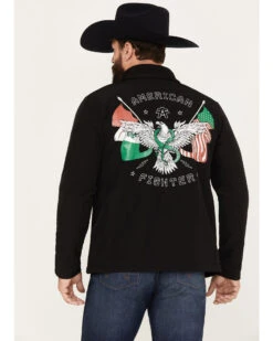 American Fighter Men's Plateau Softshell Jacket -Ariat || Wrangler || Carhartt Shop 2000377237 001 P4