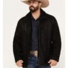 Scully Men's Suede Double Collar Jacket -Ariat || Wrangler || Carhartt Shop 2000377894 001 P1