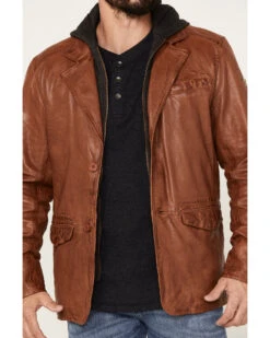Mauritius Men's Leather Blazer -Ariat || Wrangler || Carhartt Shop 2000378157 235 P3