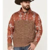 Hooey Men's Stevie Southwestern Print Pullover -Ariat || Wrangler || Carhartt Shop 2000378989 220 P1
